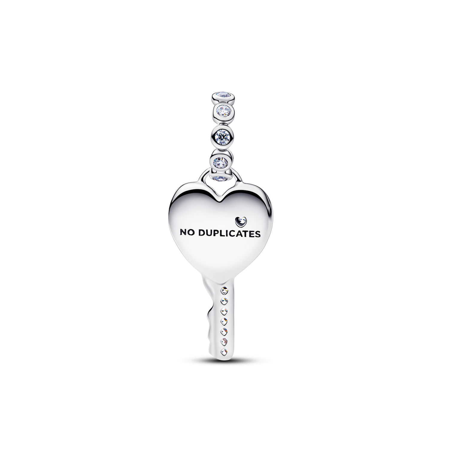 Charm Colgante Llave Corazón Opalescente - vista 2