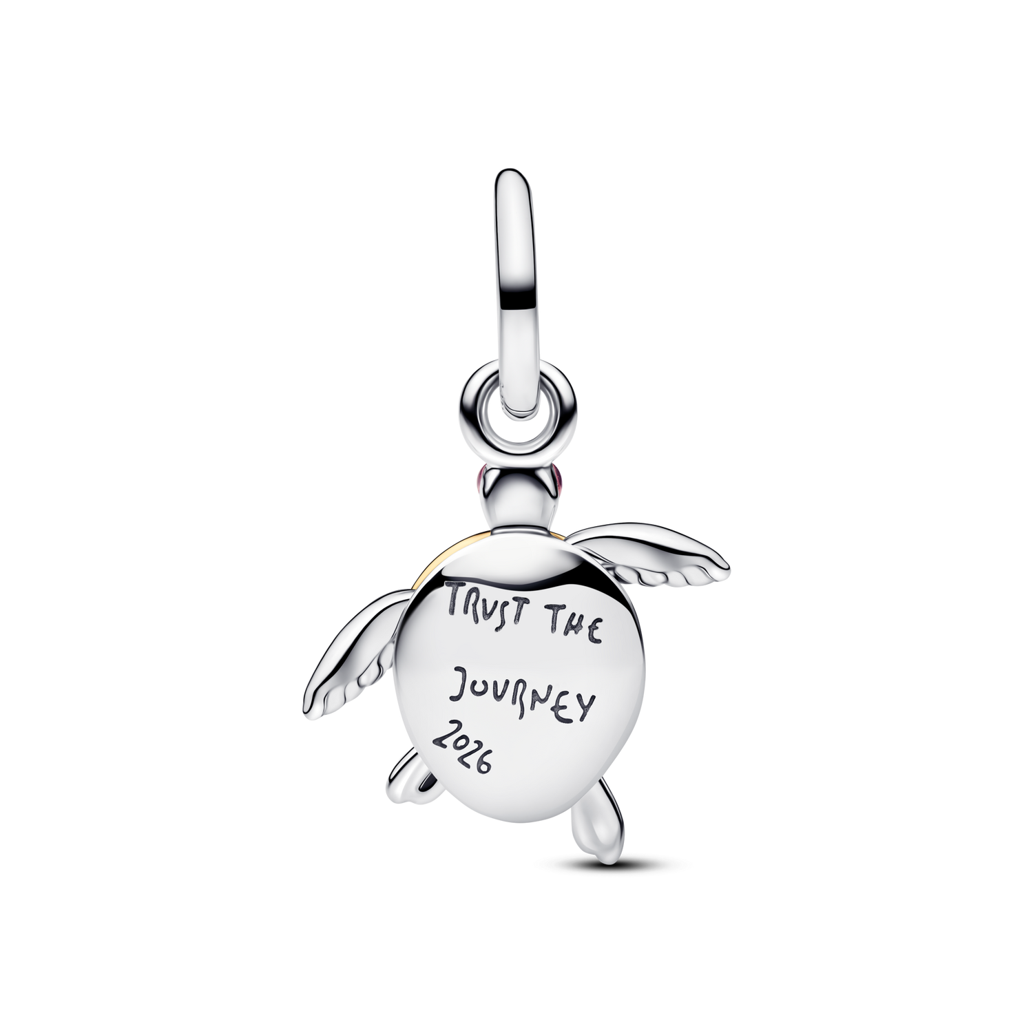 Charm colgante Tortuga Marina Rosa Pandora Club 2026 - vista 2