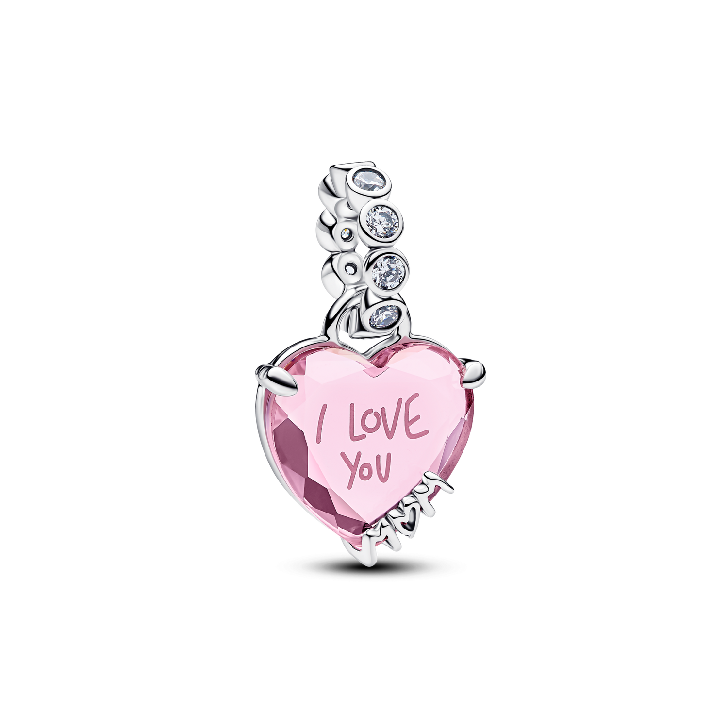 Charm Colgante I Love You Mom - vista 1