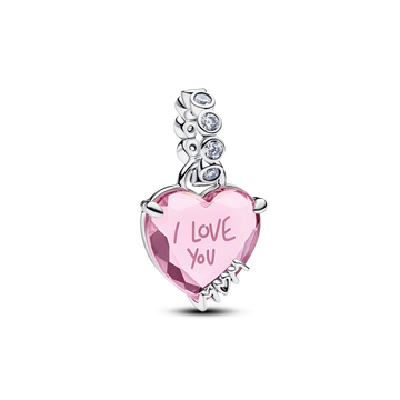 Charm Colgante I Love You Mom - vista 1