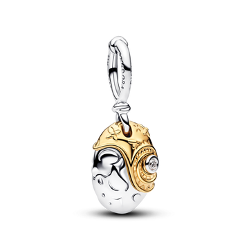 Charm Colgante Corazón de Te Fiti de Princesa Vaiana de Disney con Diamante Sintético Creado en Laboratorio - vista 1