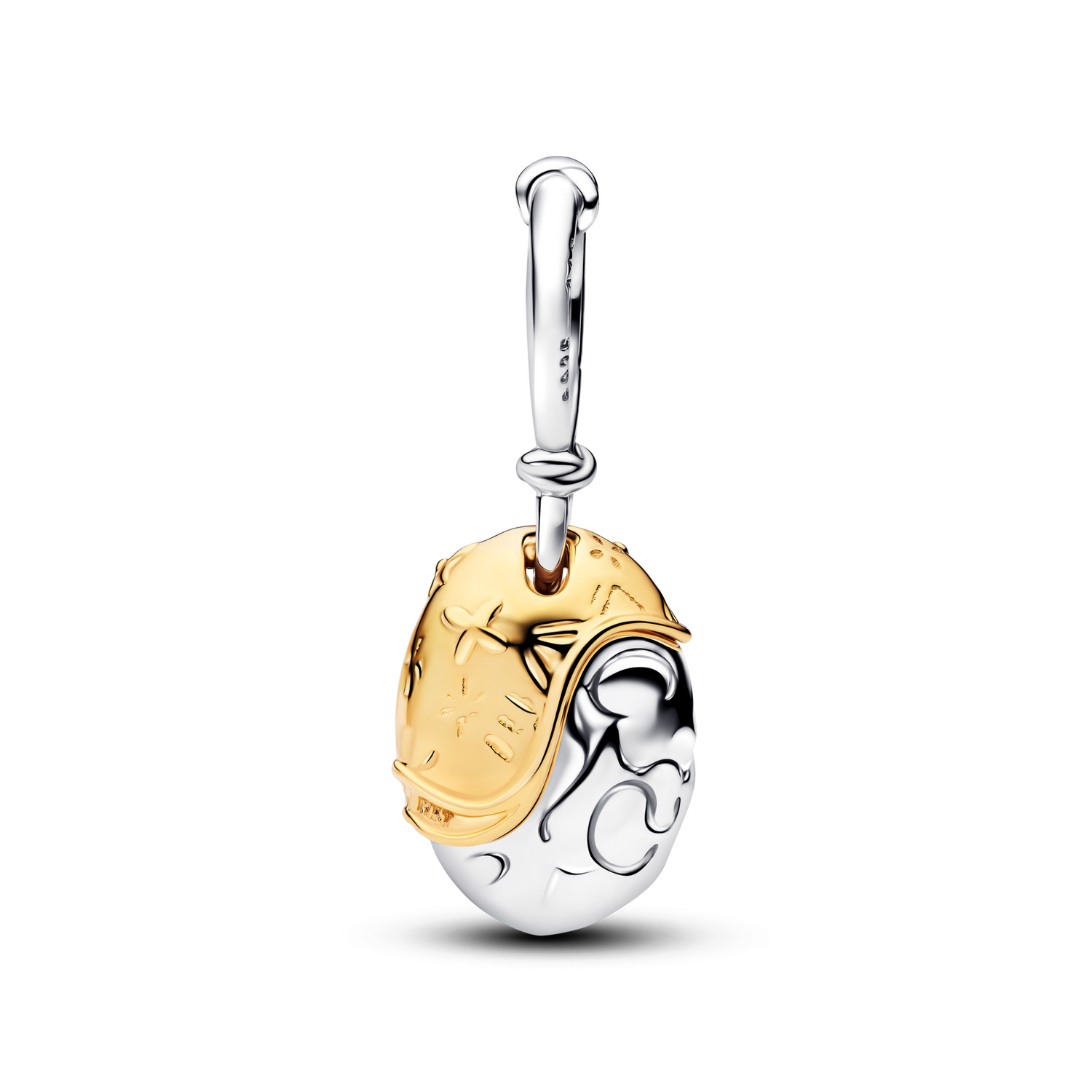 Charm Colgante Corazón de Te Fiti de Princesa Vaiana de Disney con Diamante Sintético Creado en Laboratorio - vista 2