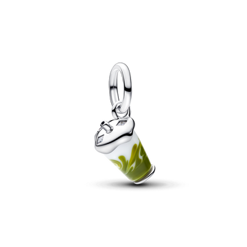 Charm Colgante Latte Matcha de Cristal de Murano - vista 1