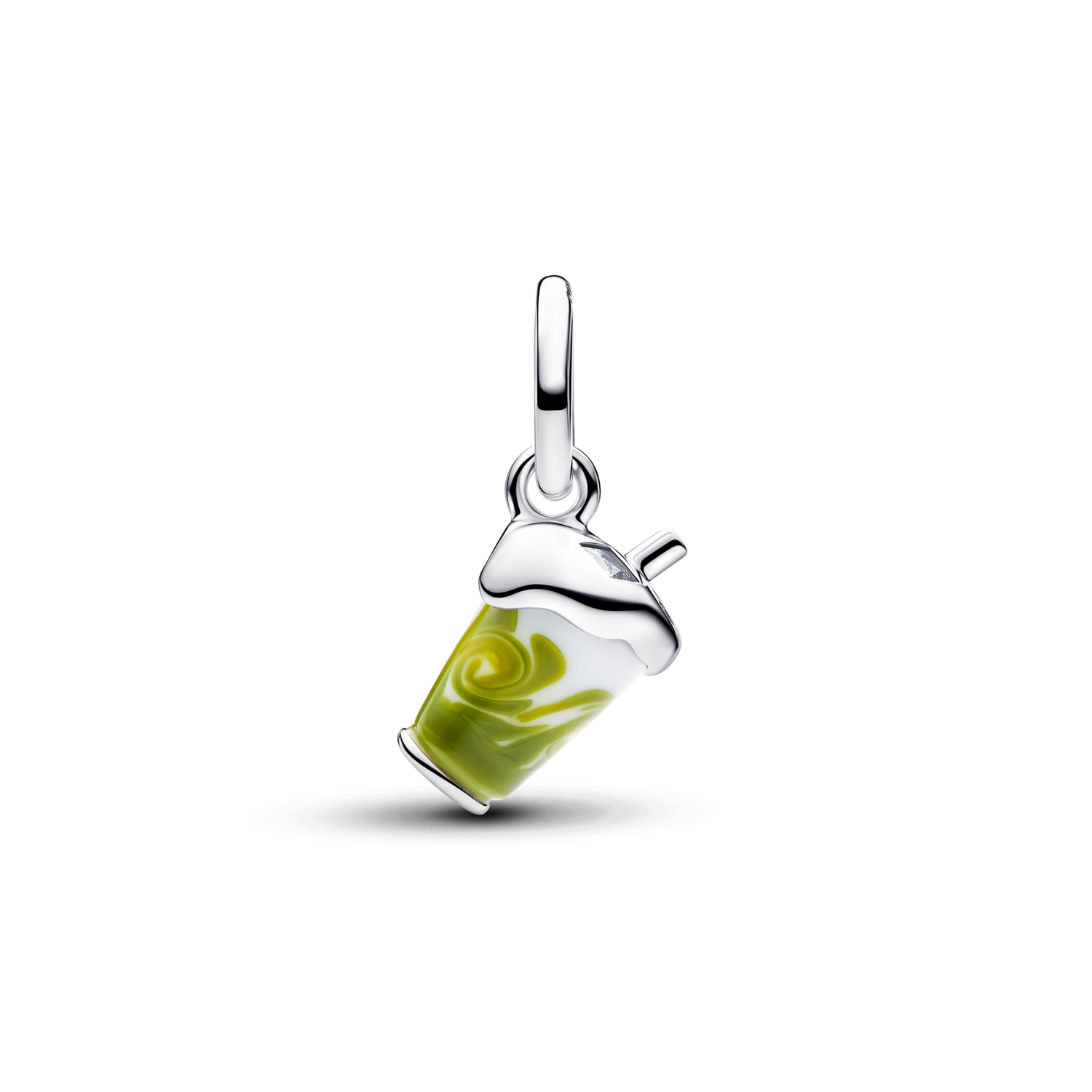 Charm Colgante Latte Matcha de Cristal de Murano - vista 2