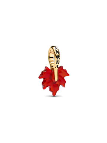 Charm Colgante Hoja de Arce Roja de Canadá - vista 1