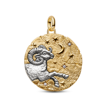 Charm Medallón XL Zodiaco Aries - vista 1
