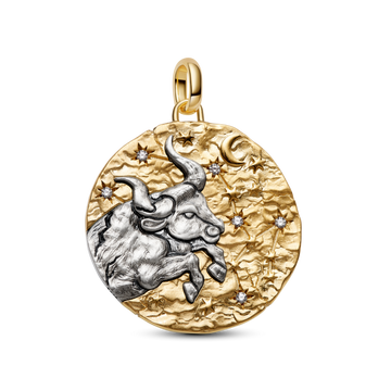 Charm Medallón XL Zodiaco Tauro - vista 1