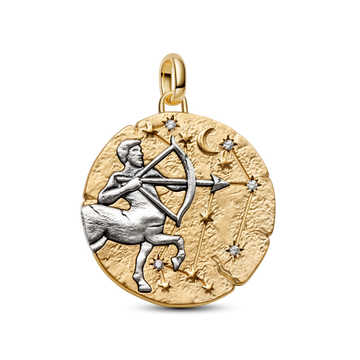 Charm Medallón XL Zodiaco Sagitario - vista 1
