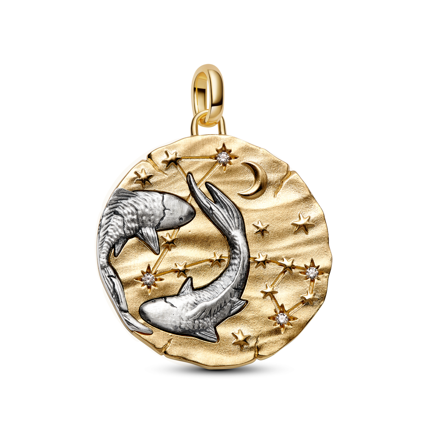 Charm Medallón XL Zodiaco Piscis - vista 1