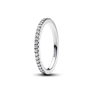Anillo Banda Pavé Brillante