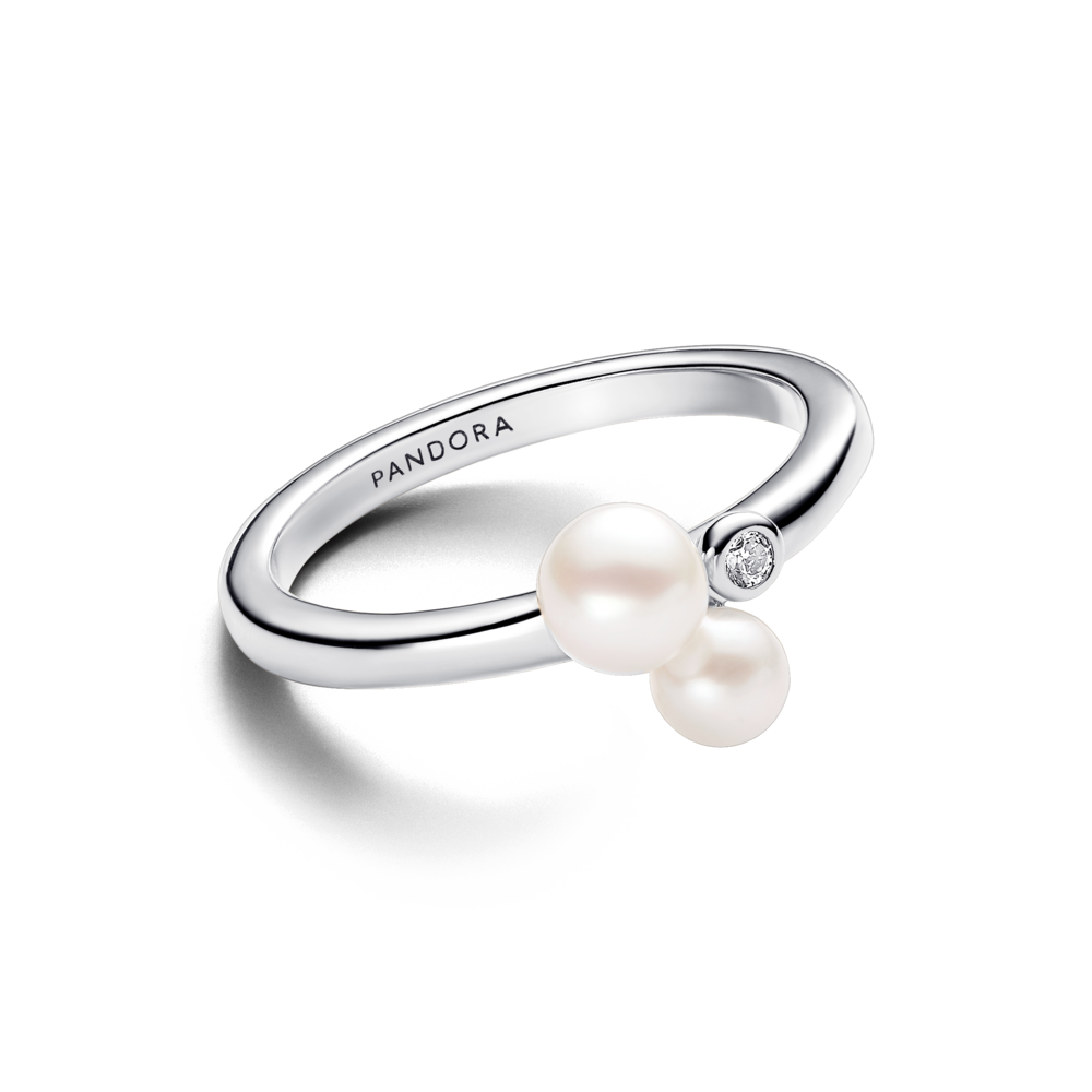 Anillo Dúo de Perlas - vista 2
