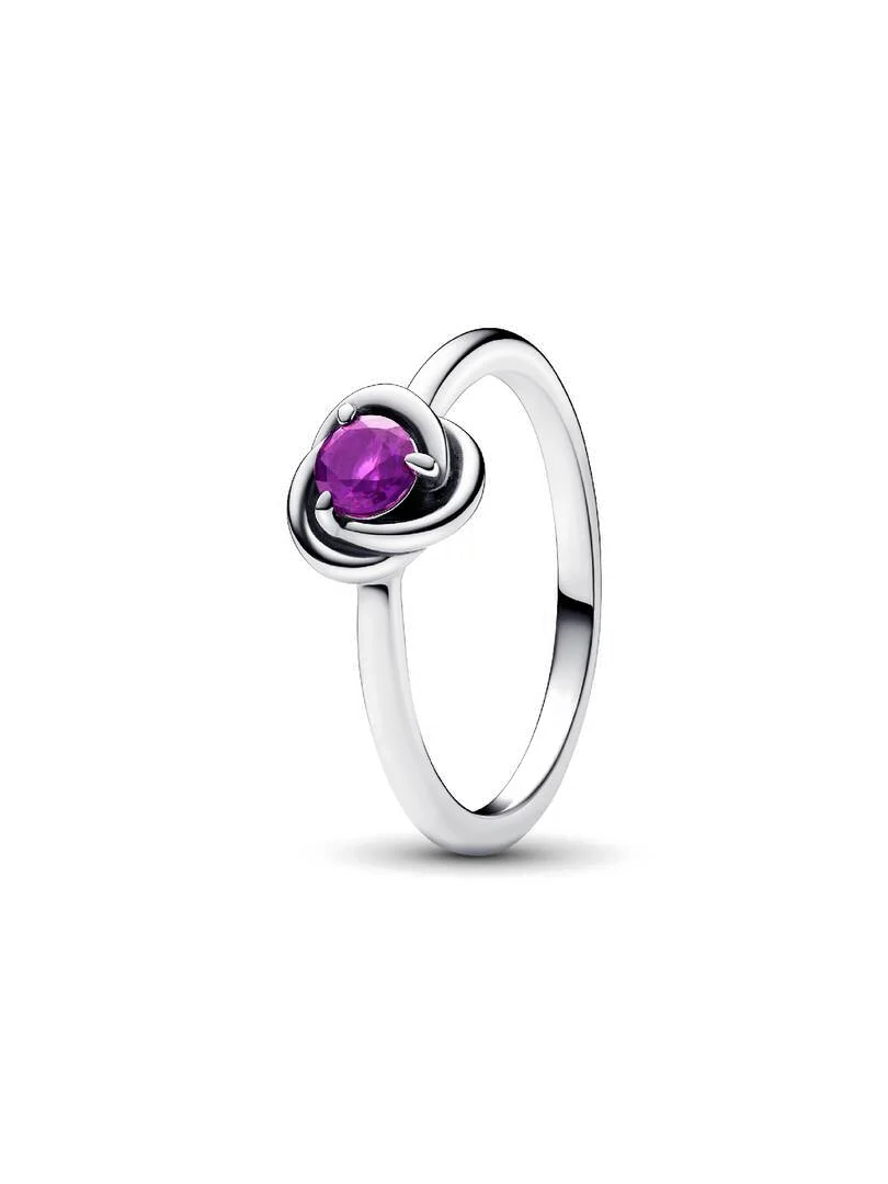 Anillo Círculo Eternity Morado de Febrero - vista 1
