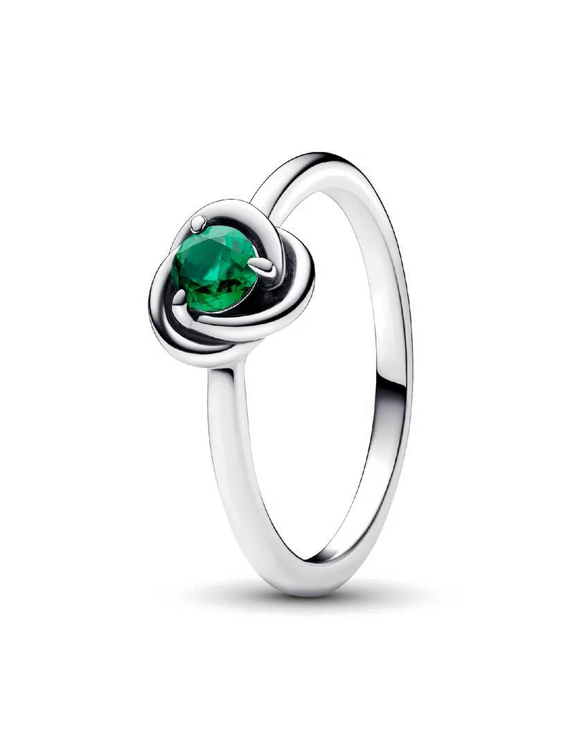 Anillo Círculo Eternity Verde de Mayo - vista 1