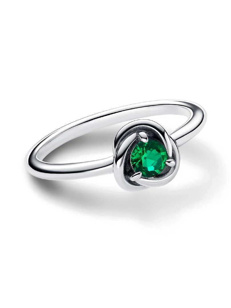 Anillo Círculo Eternity Verde de Mayo - vista 2