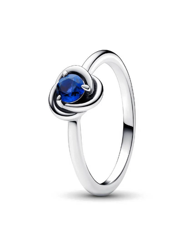 Anillo Círculo Eternity Azul de Septiembre - vista 1