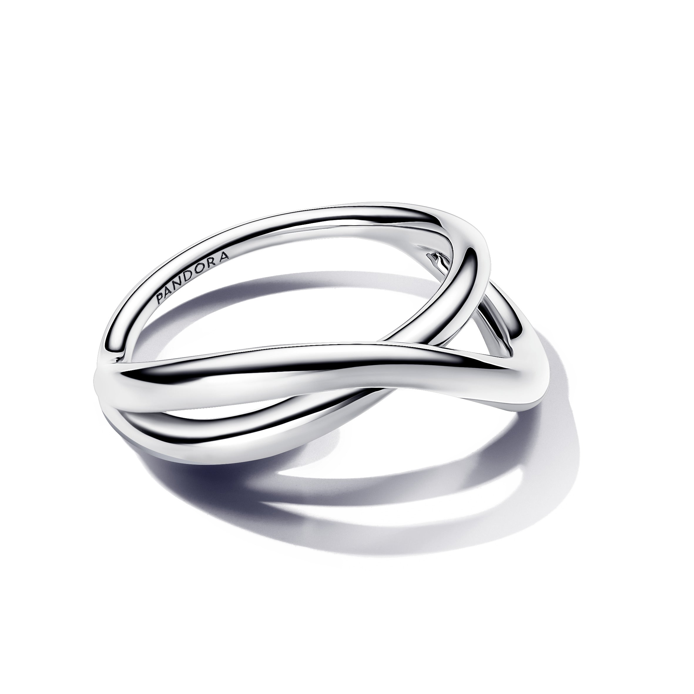 Anillo Formas Orgánicas Entrelazadas - vista 2