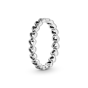 Anillo Banda de Corazones Pandora - vista principal