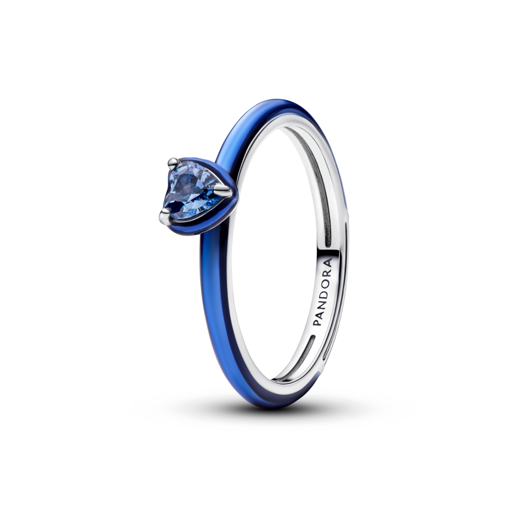 Anillo Corazón Chakra Azul Pandora - vista 1