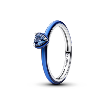 Anillo Corazón Chakra Azul Pandora - vista 1