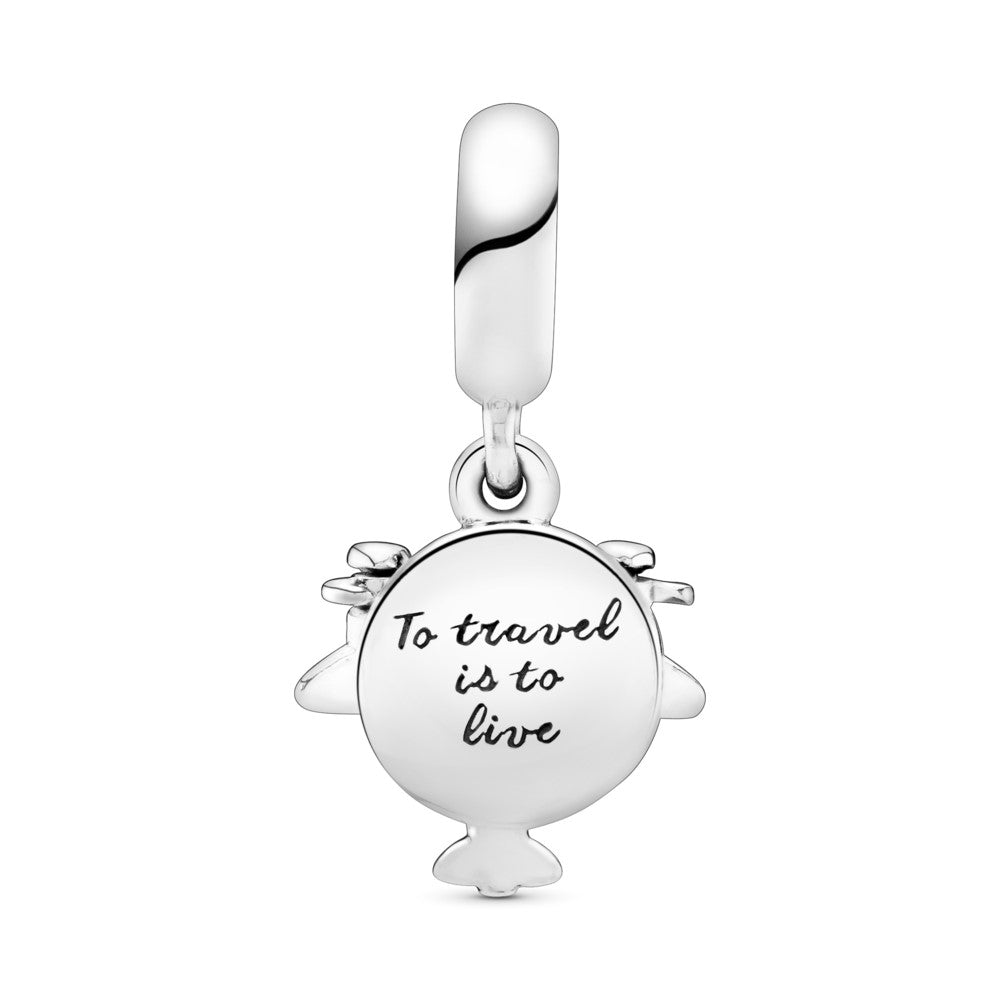 Charm colgante en plata de ley Avioneta