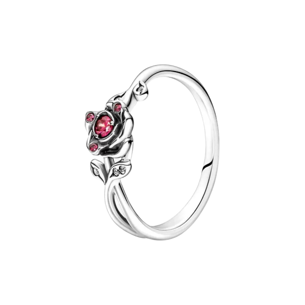 Anillo Rosa de la Bella y la Bestia de Disney