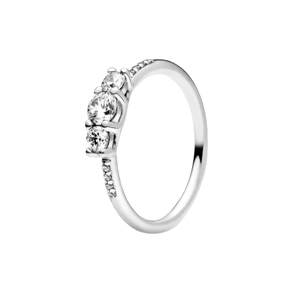 Anillo en plata de ley Brillo de Cuento de Hadas