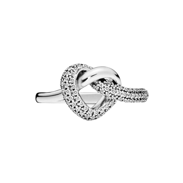 Anillo en plata de ley Corazón Anudado