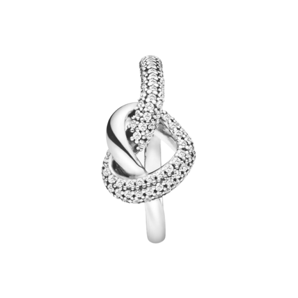 Anillo en plata de ley Corazón Anudado