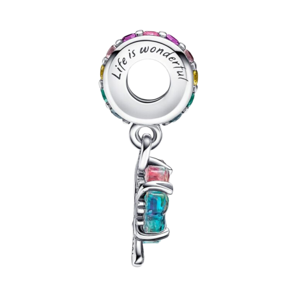 Charm Colgante Árbol de Unión Cristal de Murano