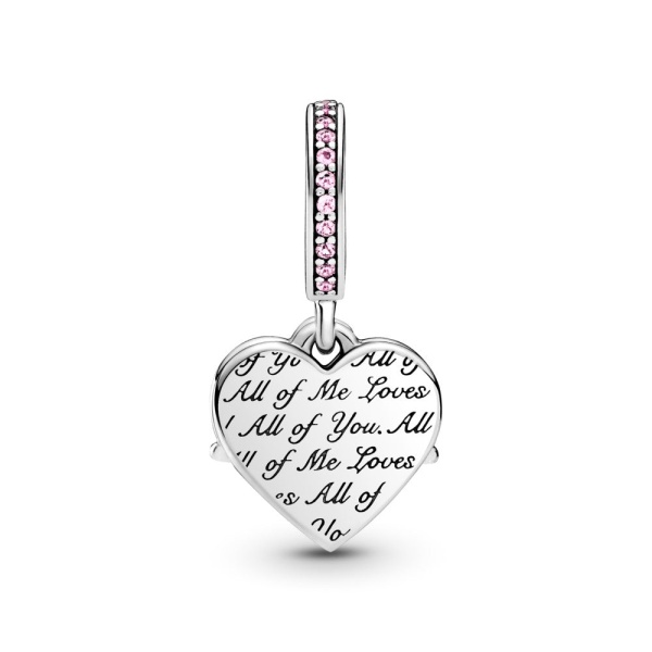 Charm Colgante Corazón y Mamá