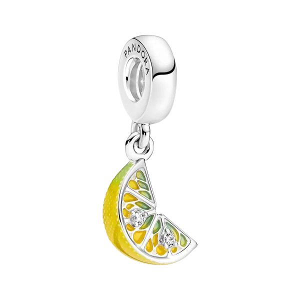 Charm Colgante Rodaja de Limón