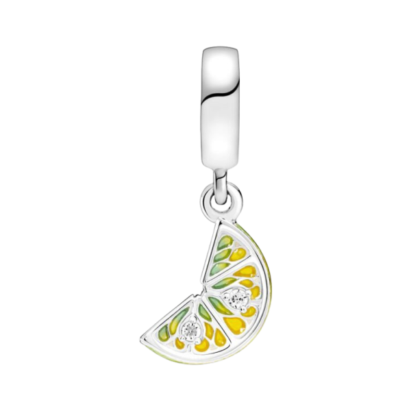 Charm Colgante Rodaja de Limón