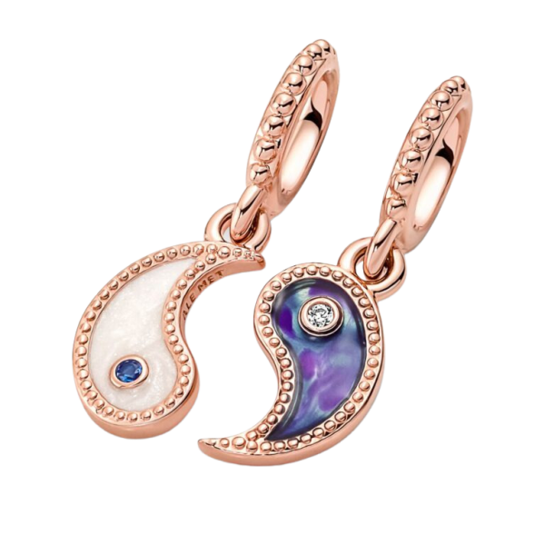 Charm Colgante Yin y Yang Divisible