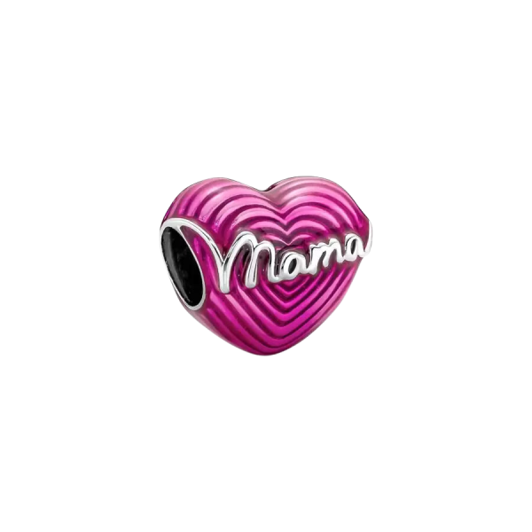 Charm Corazón Amor Radiante de Madre