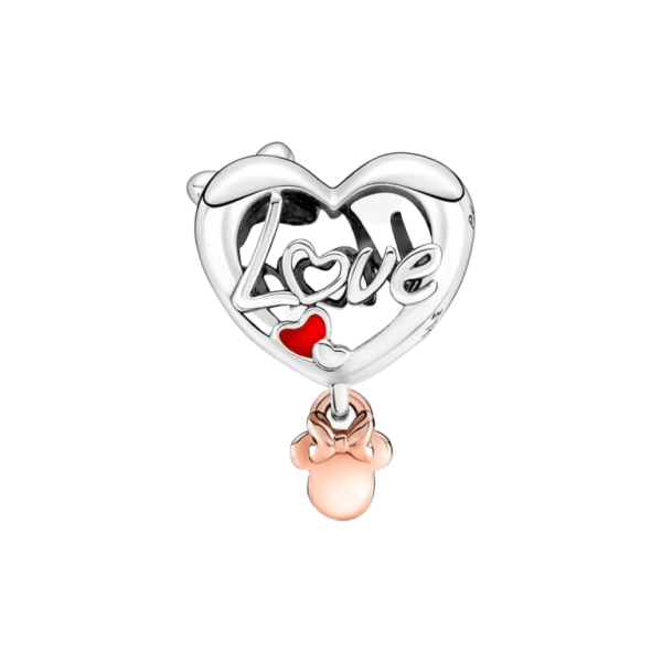 Charm Corazón Mamá Minnie Mouse de Disney
