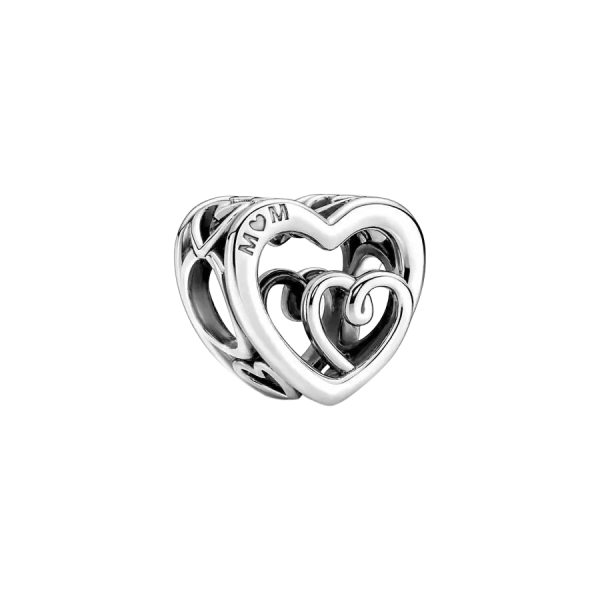 Charm Corazones Infinitos Entrelazados