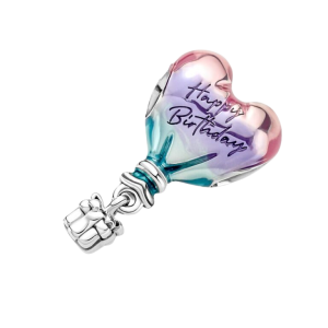 Charm Globo Aerostático Feliz Cumpleaños