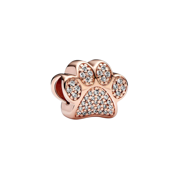 Charm Huella Brillante Rose