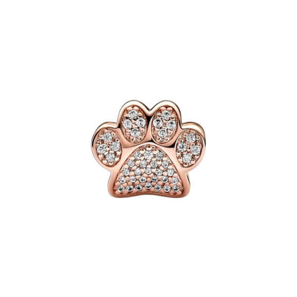 Charm Huella Brillante Rose