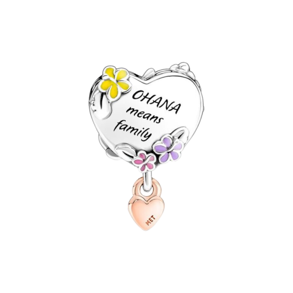 Charm Ohana Lilo y Stitch de Disney