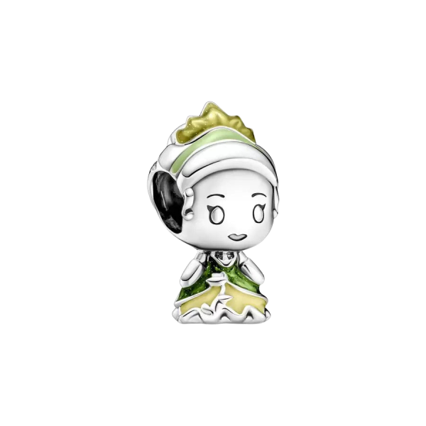 Charm Princesa Tiana y el Sapo de Disney