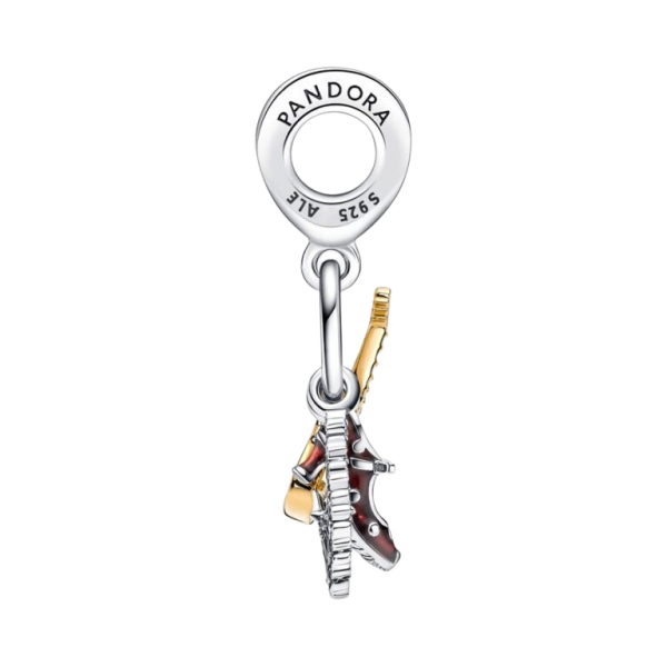 Charm colgante Guitarra Española, Zapato Flamenco y Abanico