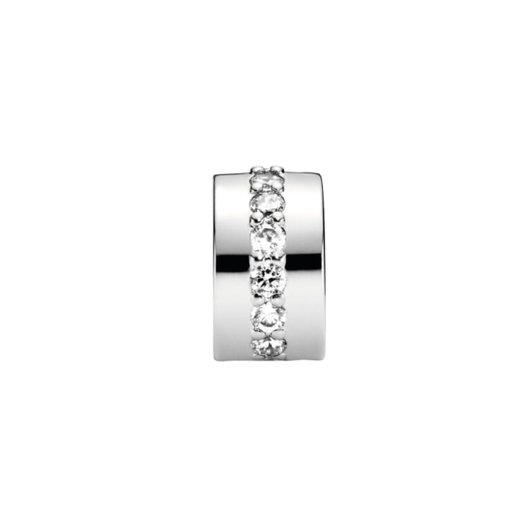 Charm de Clip Fila Brillante Transparente