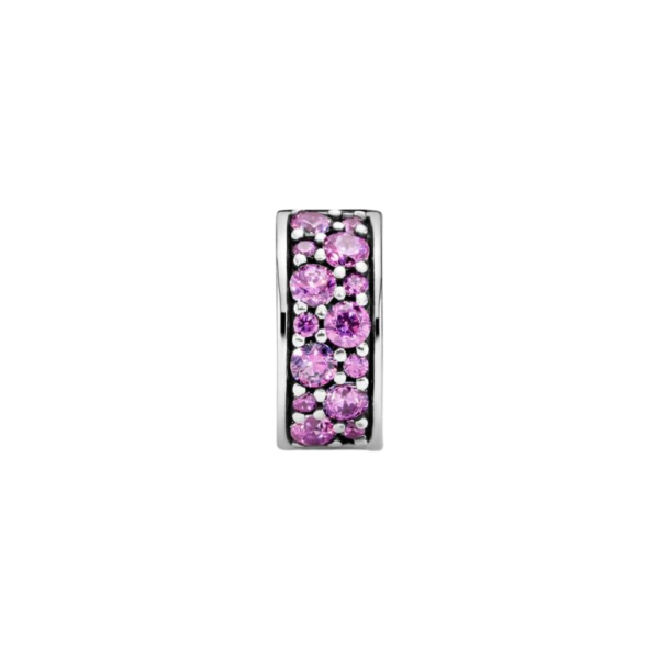 Charm de Clip Pavé Púrpura