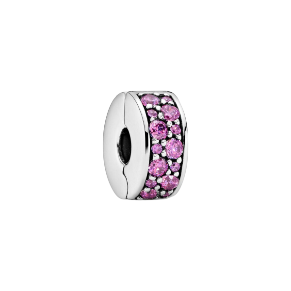 Charm de Clip Pavé Púrpura