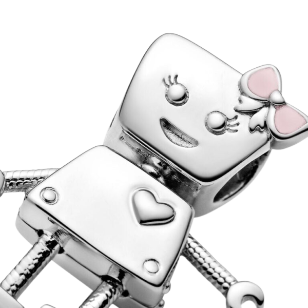 Charm en plata de ley Bella Bot