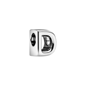 Charm en plata de ley Letra D
