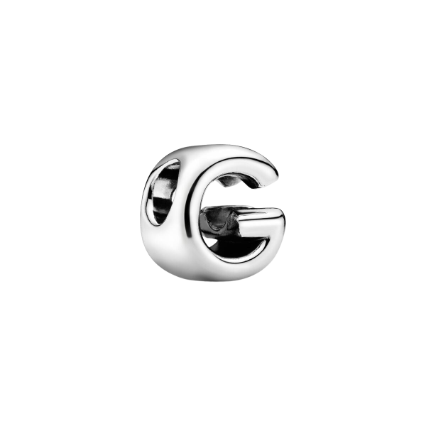 Charm en plata de ley Letra G