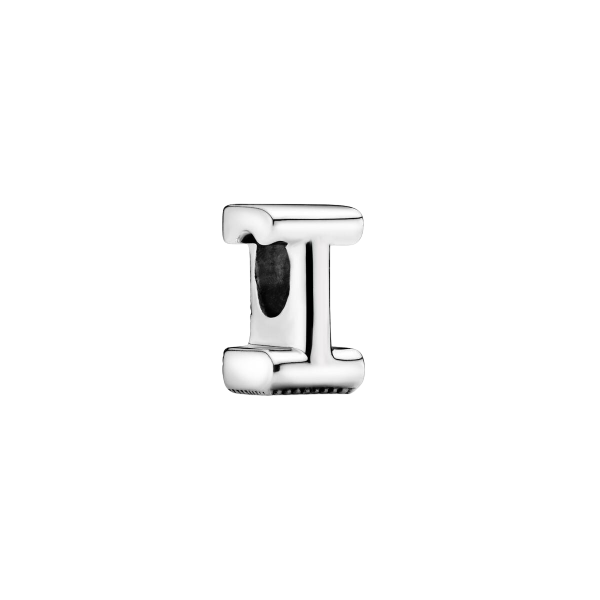 Charm en plata de ley Letra I