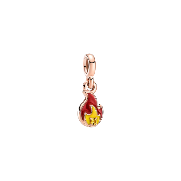 Mini Colgante Llama Ardiente Pandora ME